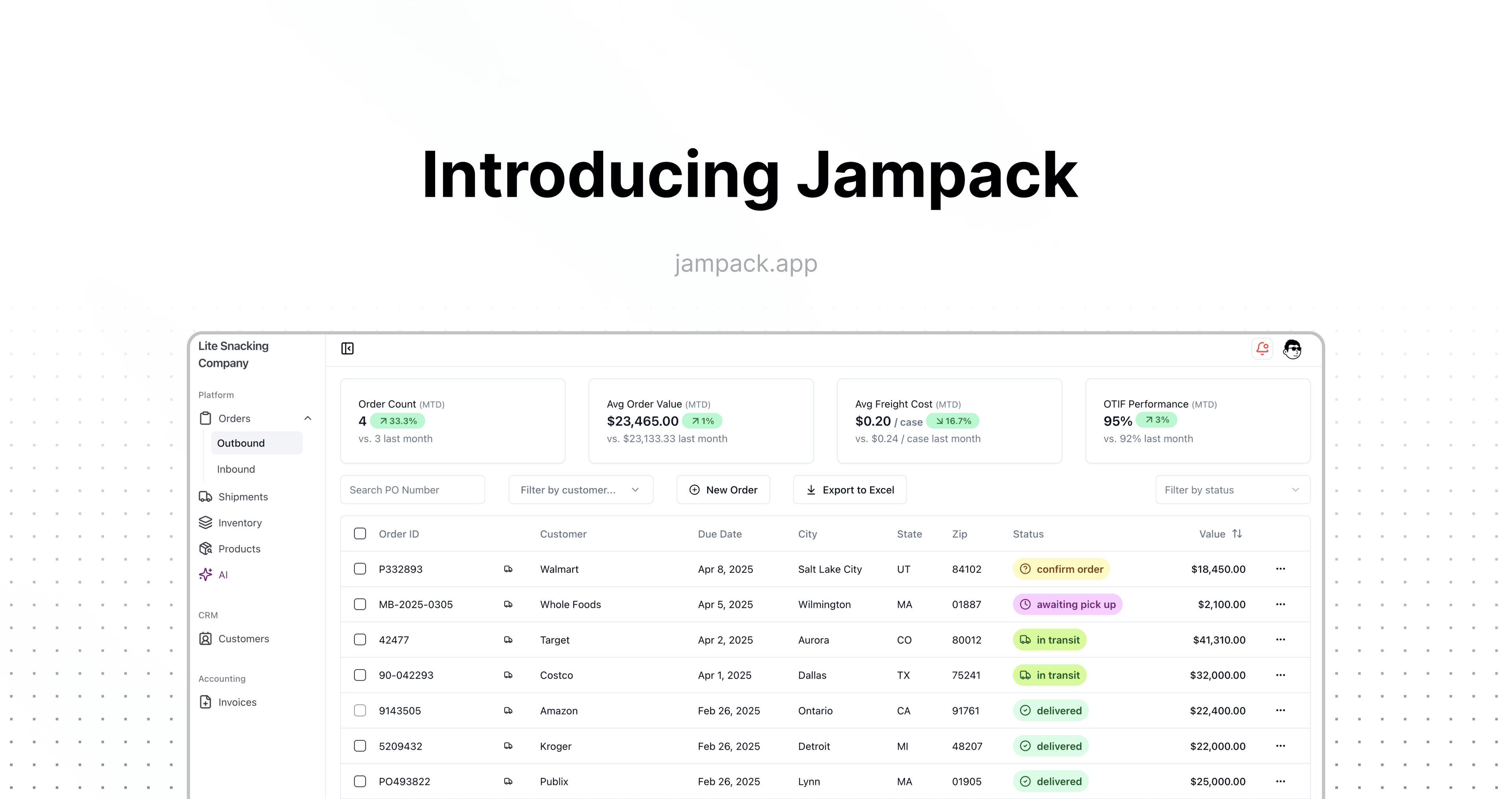 Introducing Jampack